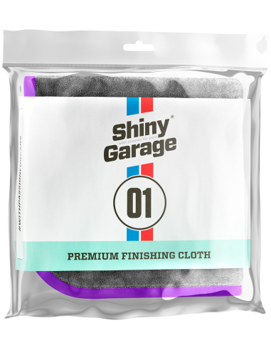 Toalla de microfibras para limpiar ceras de coche Premium Finishing Cloth Shiny Garage