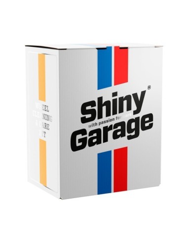 Kit de limpieza y acondicionado de ruedas de coche Wheel Cleaning & Care Kit Shiny Garage