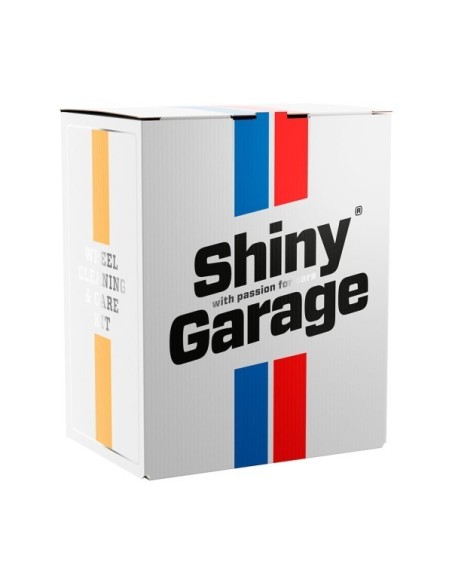 Kit de limpieza y acondicionado de ruedas de coche Wheel Cleaning & Care Kit Shiny Garage