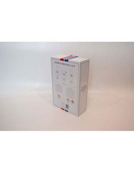 Kit de limpieza e hidratación de capotas para coche Cabrio Protect Kit Shiny Garage