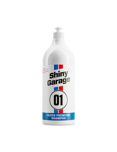 Jabón de lavado para coche de alta calidad Sleek Premium Shampoo (500 ml) Shiny Garage