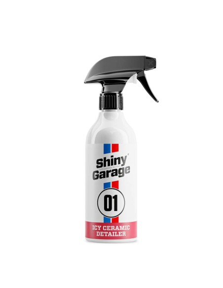 Cera rápida para coche con base cerámica ICY Ceramic Detailer (500 ML) Shiny Garage