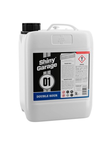Shiny Garage jabón para lavado de coches con tratamientos cerámicos Double Sour 5 Litros