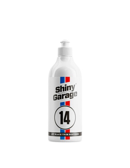 Renovador de plásticos para coche Jet Black Trim Restorer (500 ml) Shiny Garage