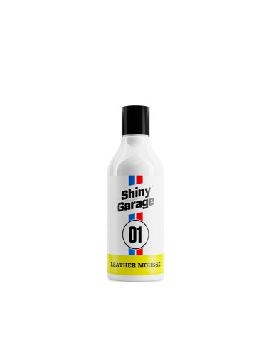 Crema hidratante de cuero para coche Leather Mousse (250 ml) Shiny Garage
