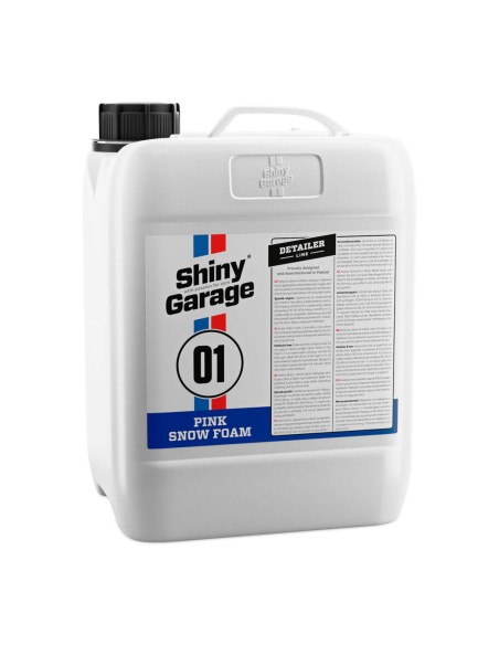 Espuma de prelavado para coche rosa Pink Snow Foam (5 Litros) Shiny Garage